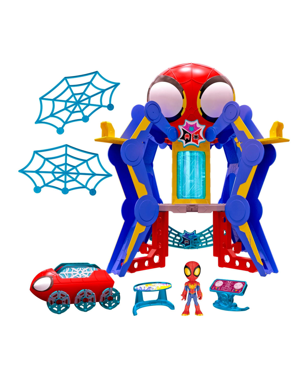 Spidey And His Amazing Friends Kids' Marvel Web-spinners Playset In No Color