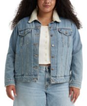 Macys levis hotsell jean jacket womens