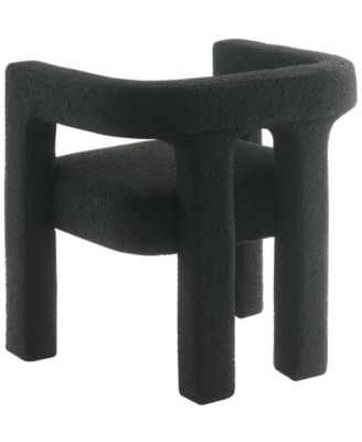 Mandy 28" Boucle Fabric Dining Chair