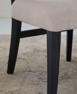 Avery 38.1" 2 Piece Wood-Back Upholstered Counter Stools