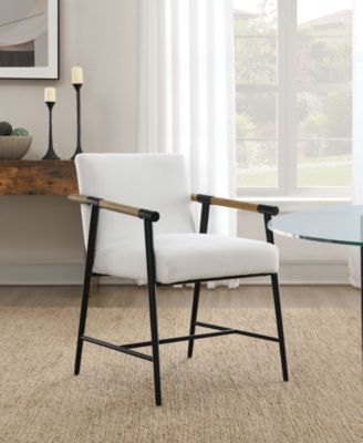 Parker 31.5" Stain-Resistant Fabric Dining Chair