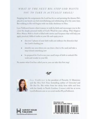 What Happens When Women Walk in Faith- Trusting God Takes You to Amazing Places by Lysa TerKeurst