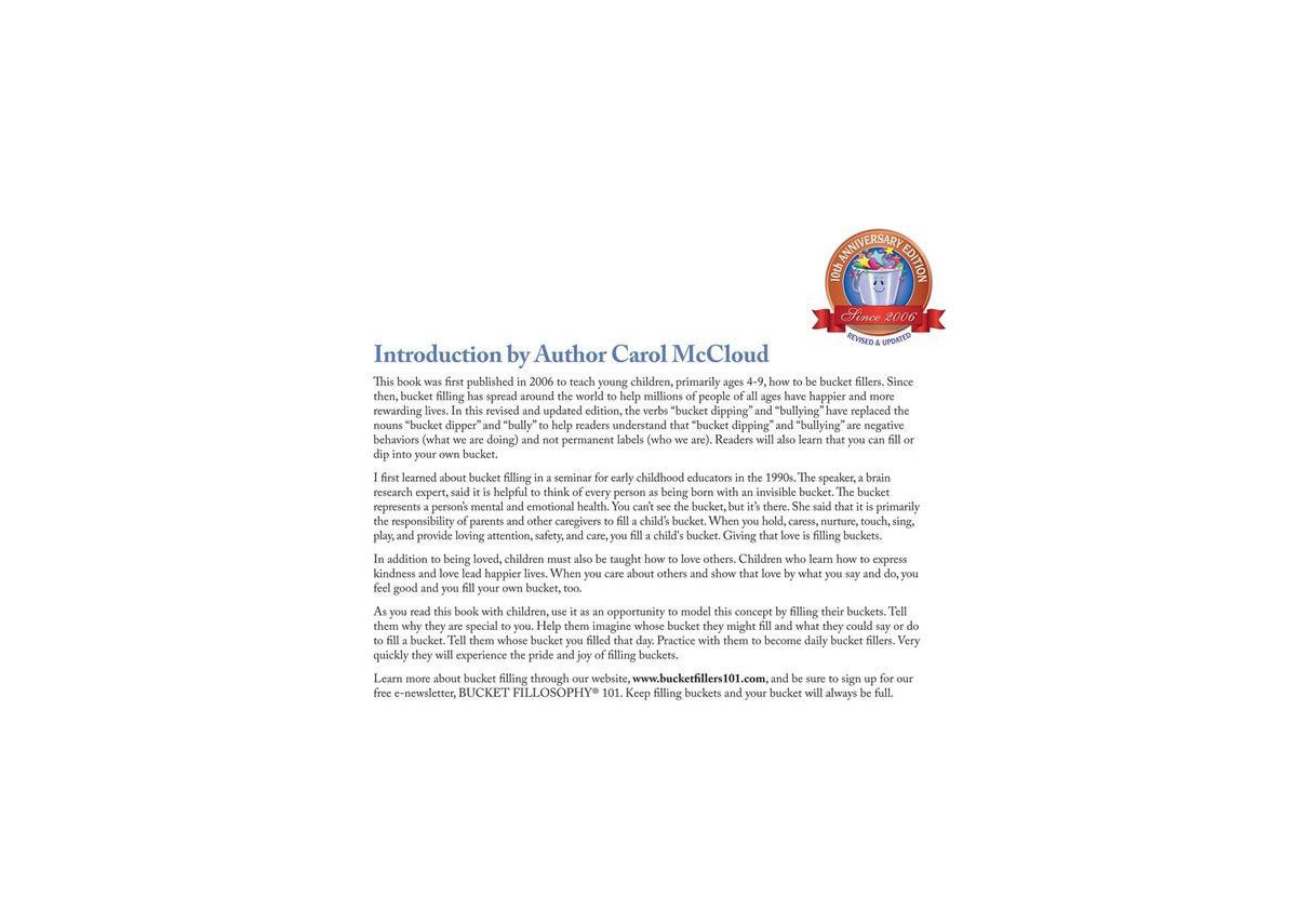 Have You Filled a Bucket Today?- A Guide to Daily Happiness for Kids by Carol McCloud