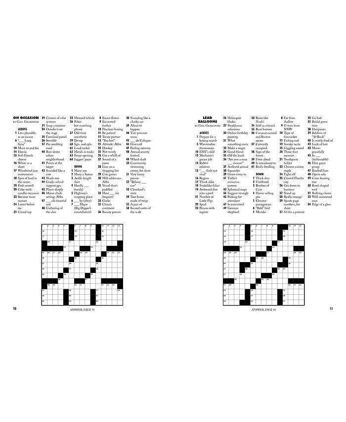 Barnes & Noble Easy as Pie Crosswords Very Easy! by Stanley Newman