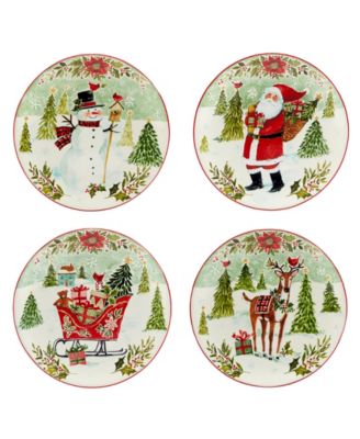 Joy of Christmas 16 piece Dinnerware Set,&nbsp;Service for 4