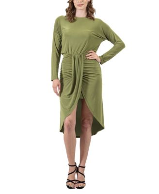 Women's Green Shift Embellished & Sequin Dresses | Macy's