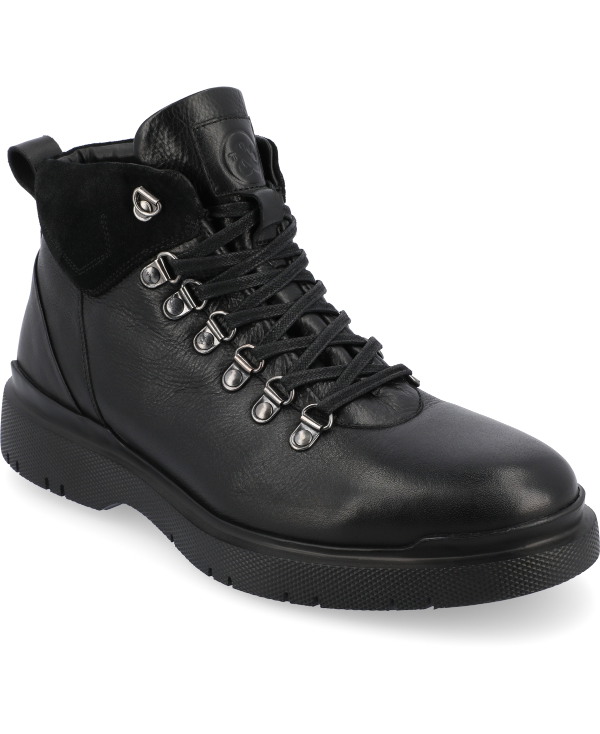 Men's Sherman Water Resistant Tru Comfort Foam Plain Toe Ankle Boots - Black