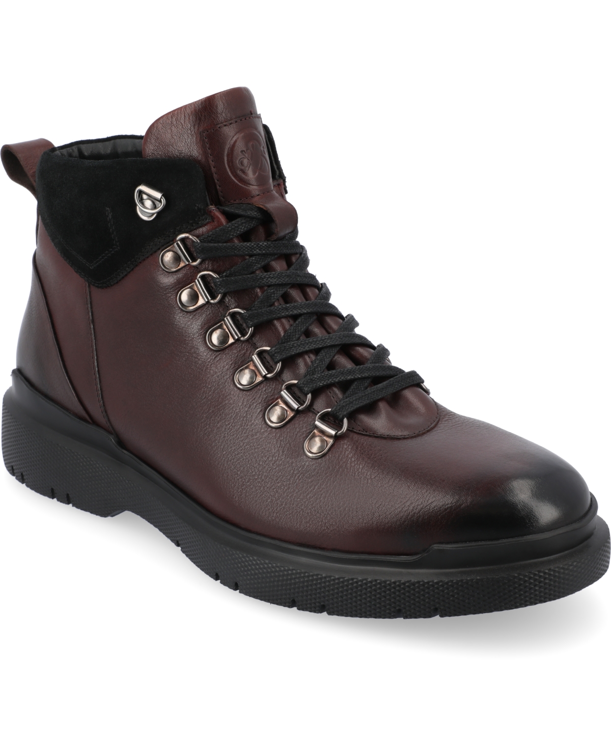 Men's Sherman Water Resistant Tru Comfort Foam Plain Toe Ankle Boots - Black