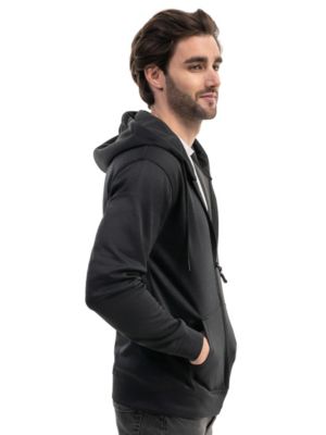 Men's Premium Zip-Up Hoodie for Men with Smooth Silky Matte Finish & Cozy Fleece Inner Lining Sweater with Hood