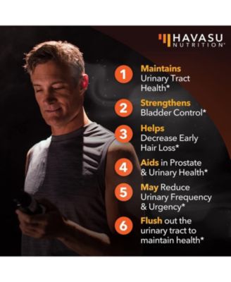 Saw Palmetto + Nettle & Pumpkin Seed Capsules, 120ct