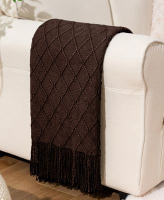 Texture Triple Zig-Zag Lightweight Throw, 50" x 60"