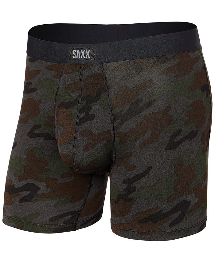 SAXX Men's Daytripper Relaxed-Fit Camouflage Boxer Briefs - Macy's