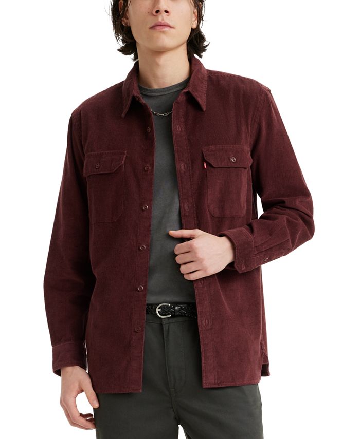 Men s Premium Long Sleeve Woven Shirt