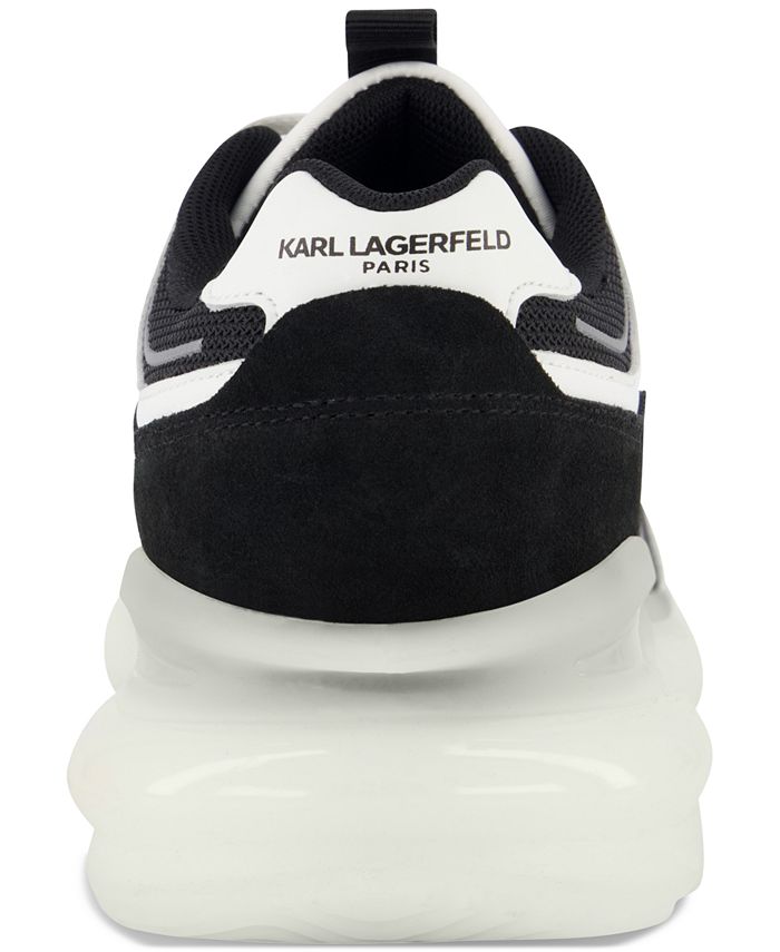 KARL LAGERFELD PARIS Men's Metallic Karl Head LaceUp Sneakers Macy's