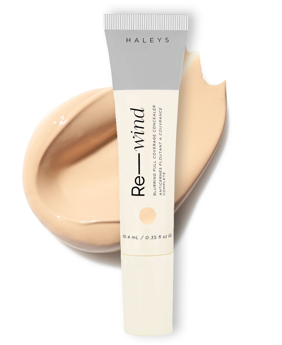 Haleys Beauty Re-wind Blurring Full Coverage Concealer In Light - Neutral