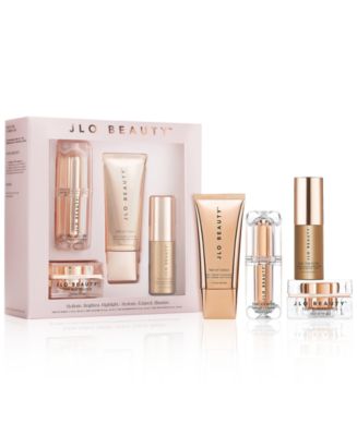 JLo Beauty Skincare Set Glow Serum Cleanser Moisturizer factory