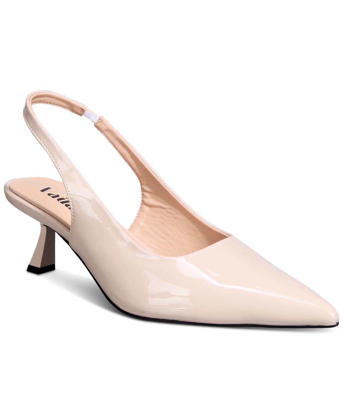 Women's Lisa Pointed-Toe Slingback Pumps-Extended sizes 9-14 - Pastel Pin