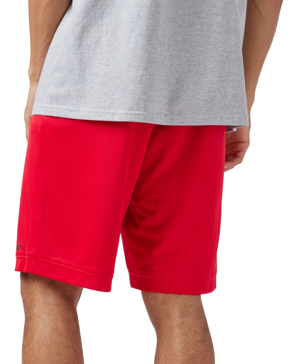 Reebok Men's Mesh Logo Basketball Shorts