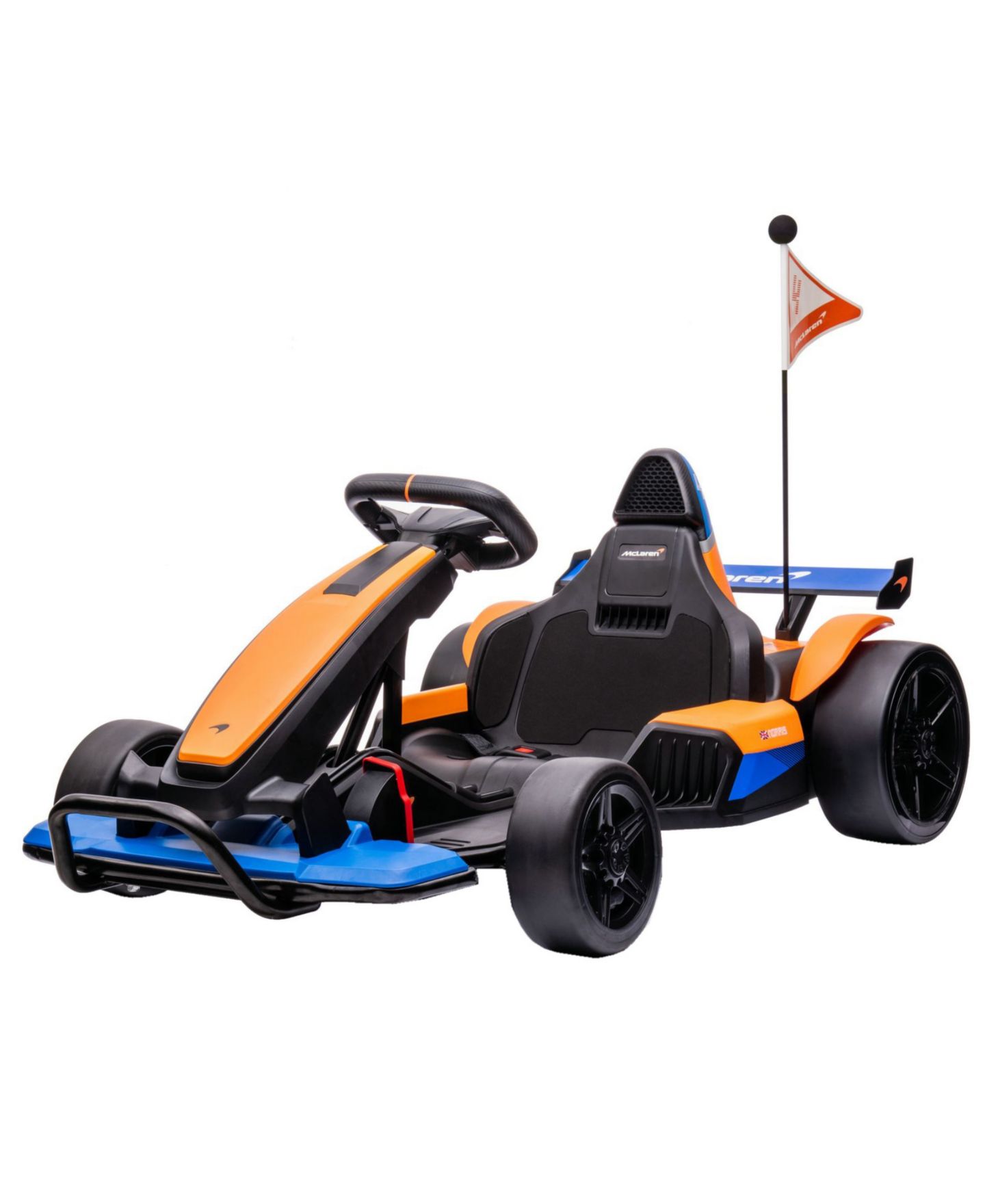 Детская игрушка Best Ride on Cars McLaren GoKart 24V, Drive and Sport Modes Ride-On Car, 1-Seat, Ages 6+ — фото 1