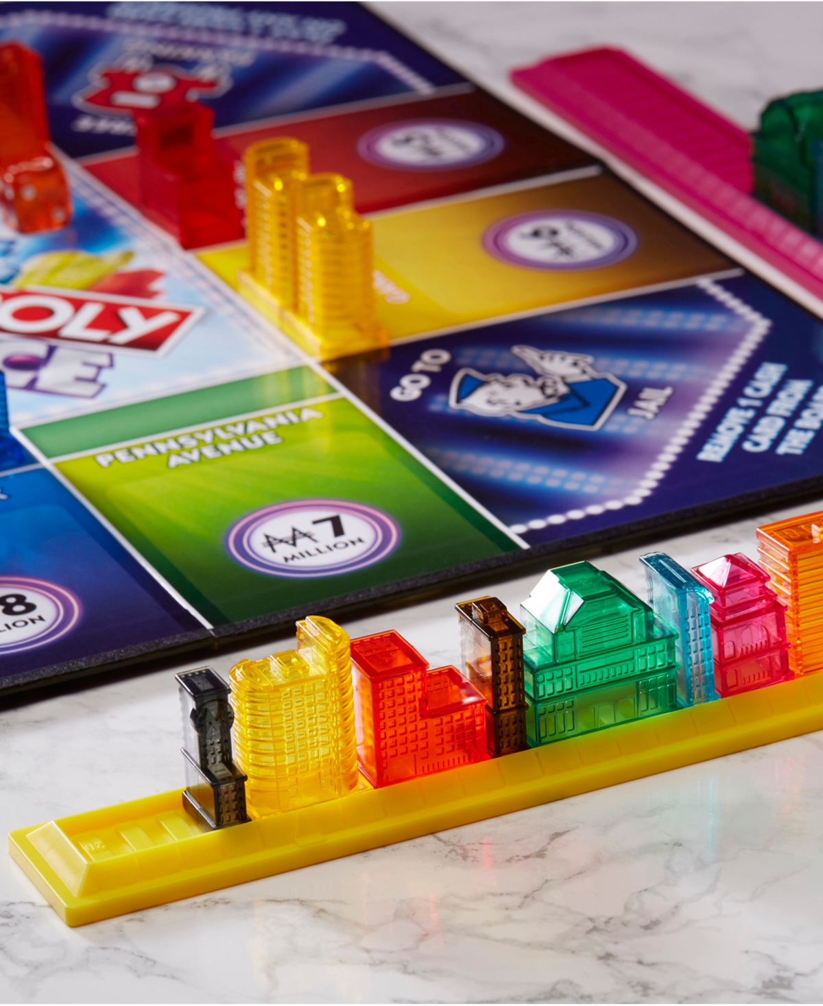 Monopoly Chance Board Game In No Color