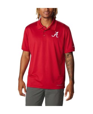Men's Crimson Alabama Crimson Tide PFG Tamiami Omni-Shield Polo Shirt