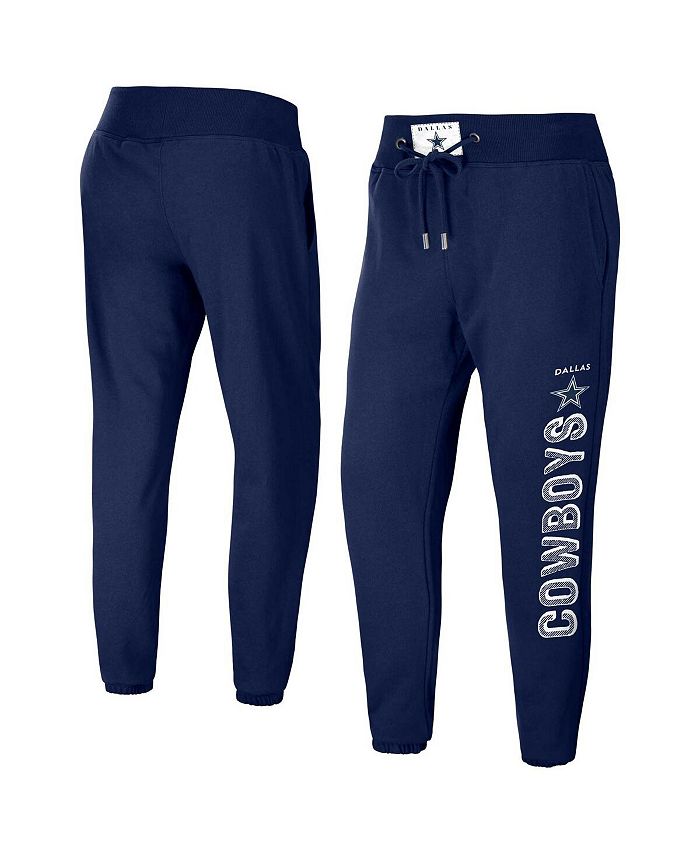 WEAR by Erin Andrews Women's Navy Dallas Cowboys French Terry Jogger ...