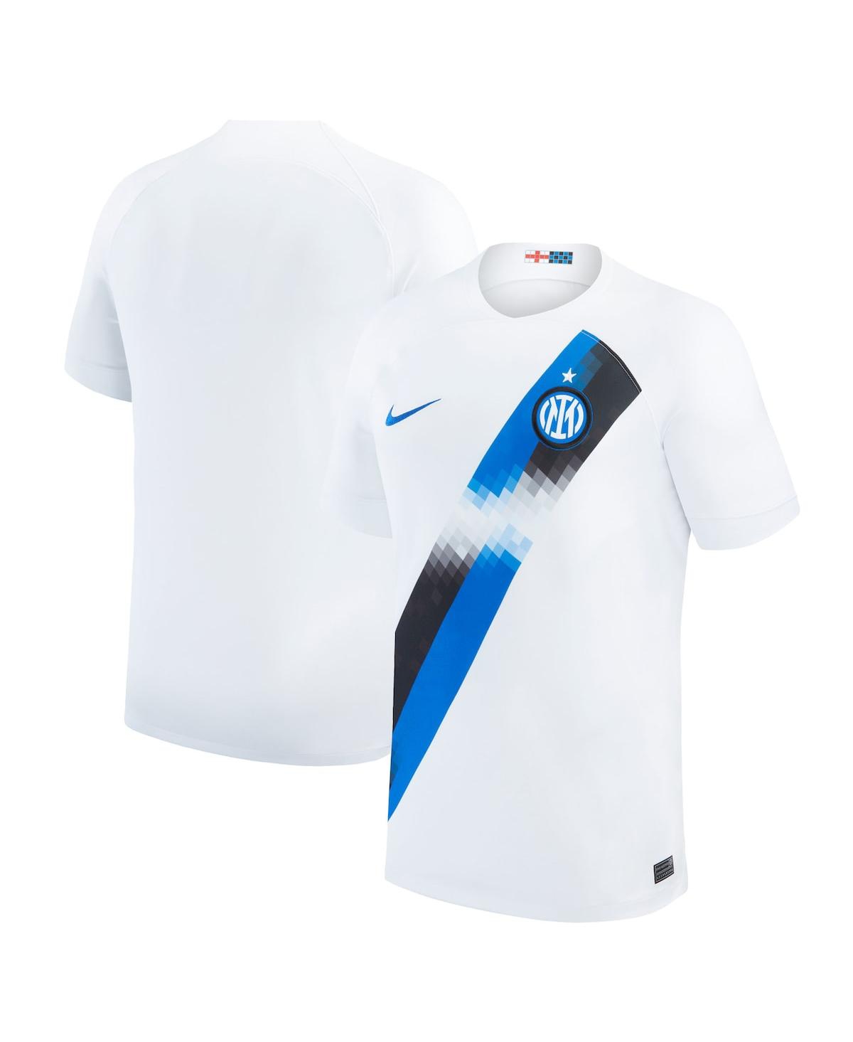 Men's NikeInter Milan 2023/24 Away Stadium Replica Jersey - White