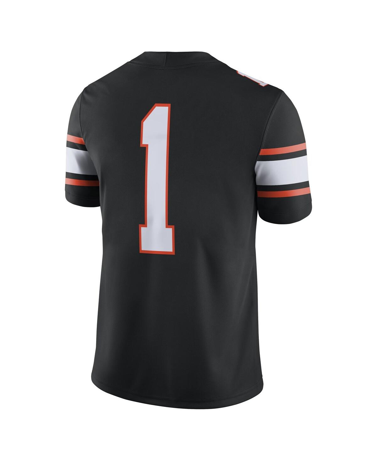 Men's Nike #1Oklahoma State Cowboys Game Jersey - Black