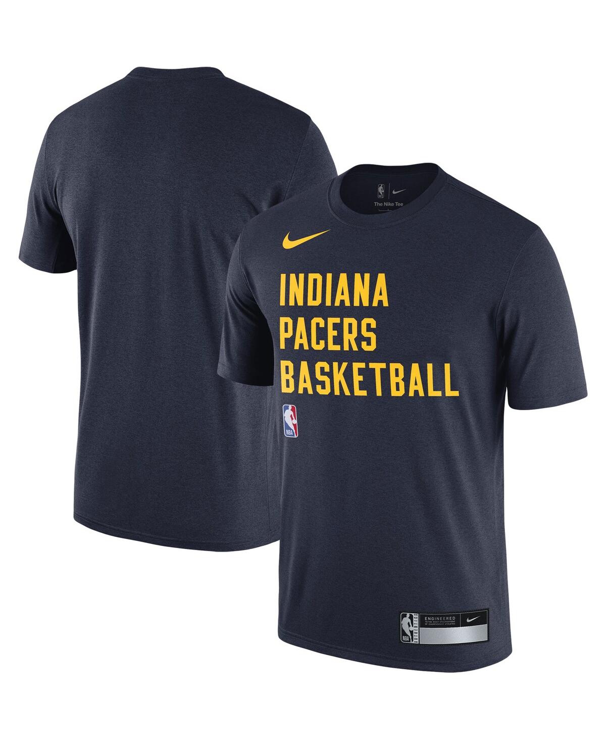 NIKE MEN'S NIKE NAVY INDIANA PACERS 2023/24 SIDELINE LEGEND PERFORMANCE PRACTICE T-SHIRT