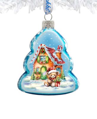 Christmas Cottage Keepsake Mercury Christmas Glass Ornaments G. DeBrekht
