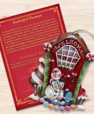 A Season of Sweet Christmas Wooden Ornaments Holiday Decor J. Mills-Price