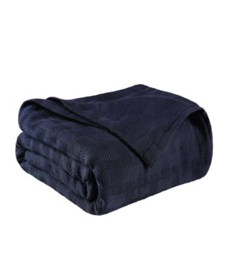 Basket Weave All Season Cotton Blanket, King