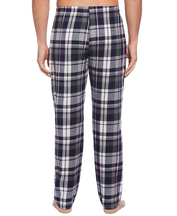 Perry Ellis Portfolio Men s Flannel Pajama Pants Macy s