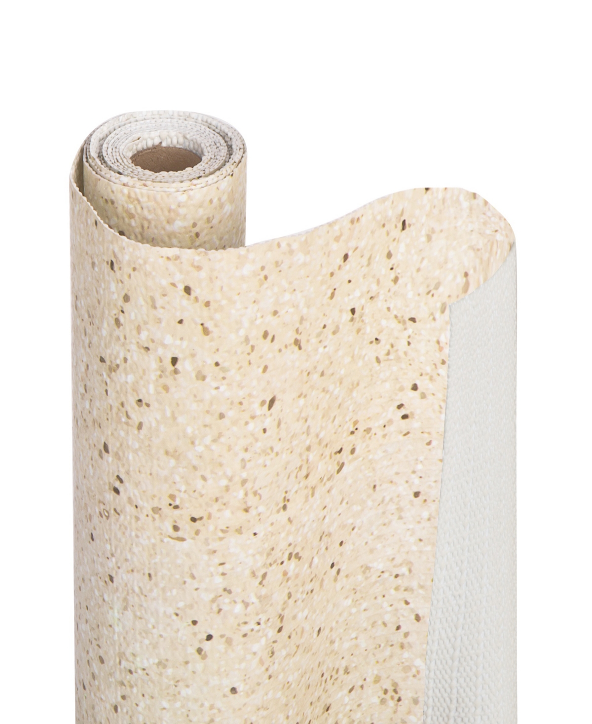 Shop Smart Design Bonded Grip Shelf Liner, 18" X 5' Roll In Beige Granite