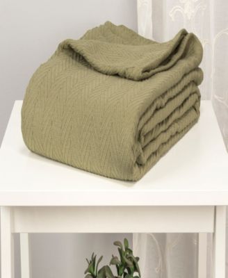 Chevron All Season Cotton Blanket, King