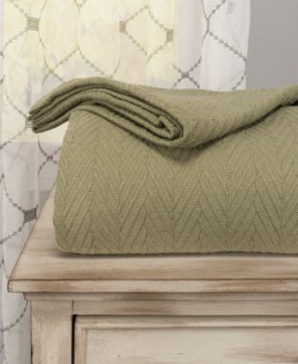 Chevron All Season Cotton Blanket, King