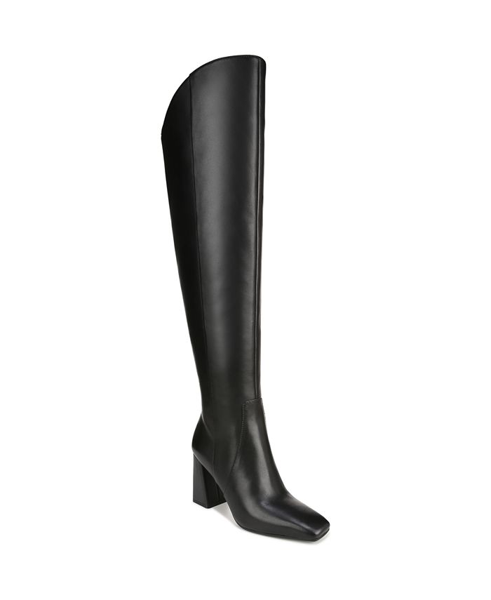 Macy's over the knee black boots online