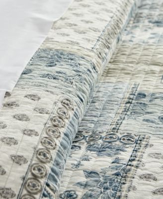 Aliza Folk Art Reversible 3-Pc. Quilt Set, King/California King