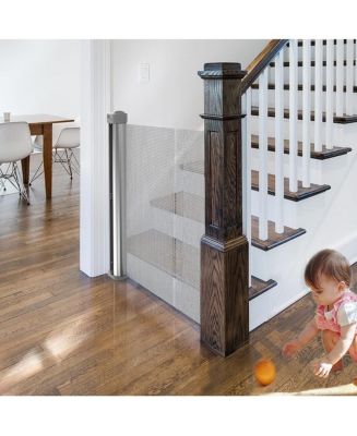 Retractable Baby Short Pet Gate For Stairs Baby Gate Stairs 14
