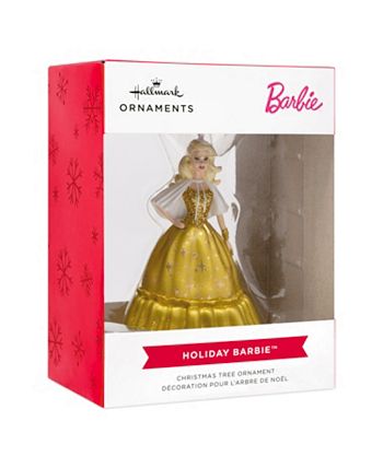 Holiday barbie 2020 ornament outlet