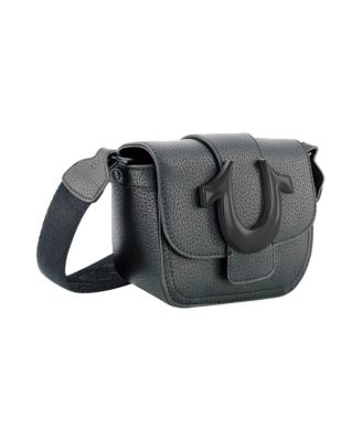 Women's Mini Flap Dark Hardware Crossbody Bag