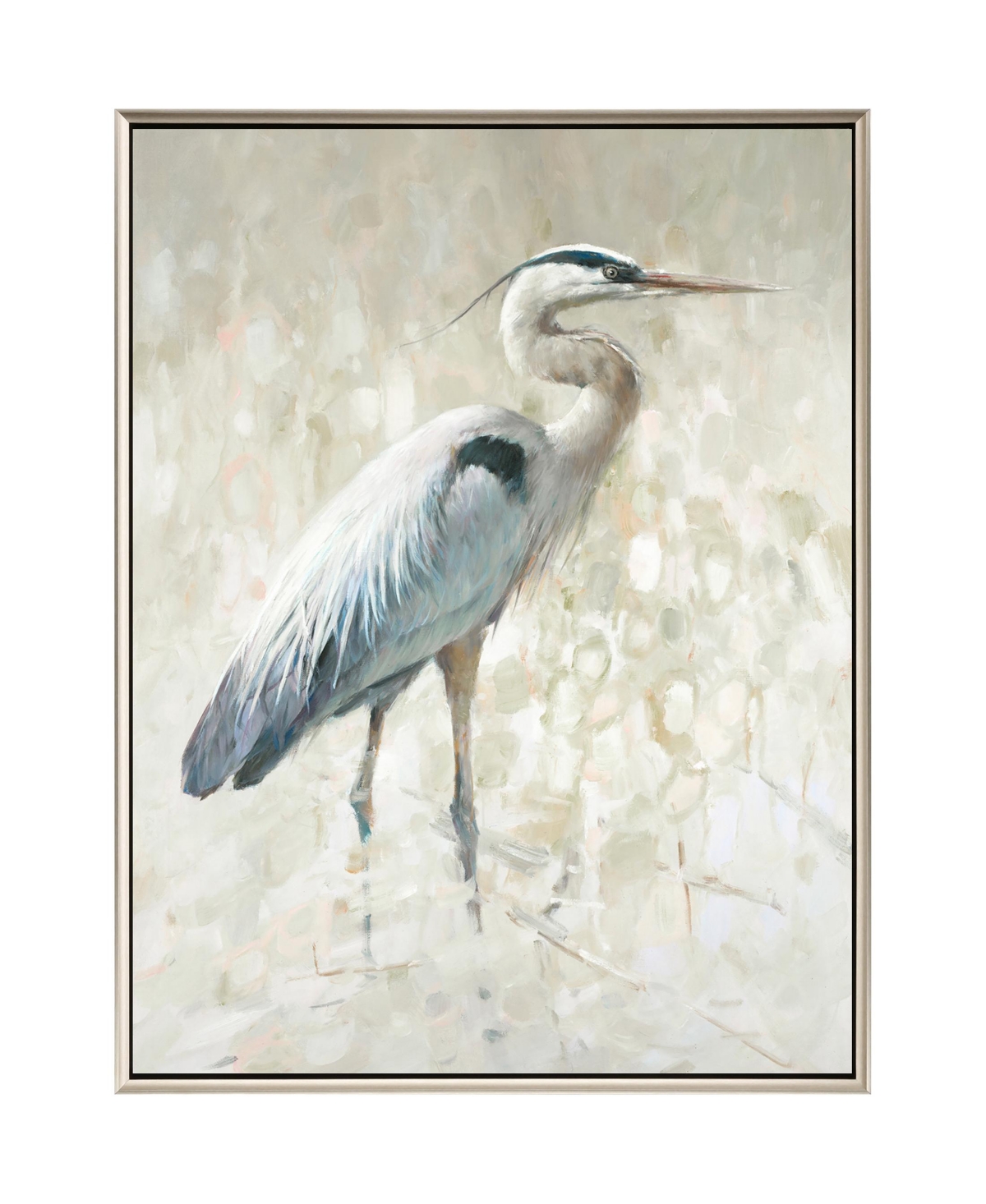 Paragon Picture Gallery Great Blue Heron I Canvas In White