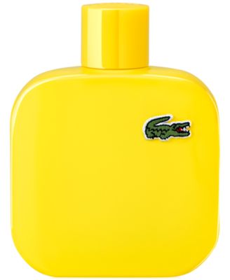 lacoste cologne yellow bottle
