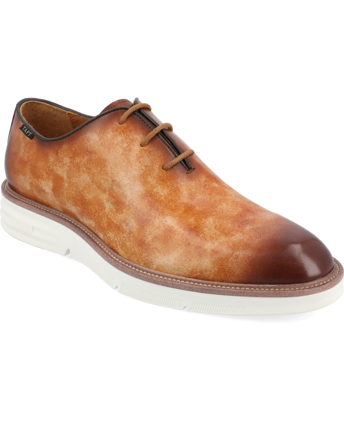 Taft 365 Men's Model 101 Wholecut Oxford Shoes In Walnut