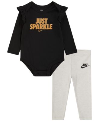 Nike Baby Girls Ruffle Bodysuit and Leggings 2 Piece Set Macy s