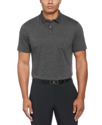 PGA TOUR - Men's Eco Fine Line Short-Sleeve Golf Polo Shirt