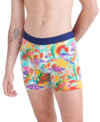 SAXX - Men's DropTemp™ Slim-Fit Cooling Printed Boxer Briefs