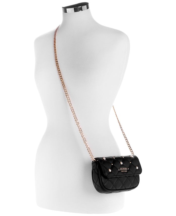 Guess black clutch deals