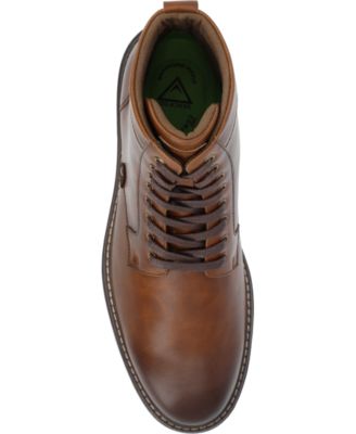 Men's Denver Tru Comfort Foam Plain Toe Lace-Up Ankle Boots