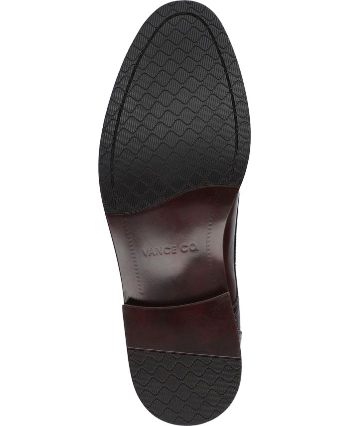 Vance Co. Men's Kendon Tru Comfort Foam Plain Toe Lace-Up Derby Shoes ...